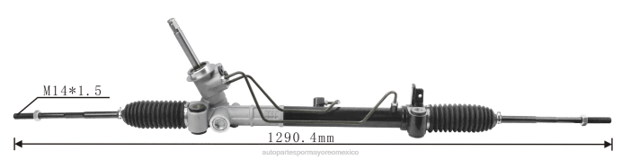 hutchinson autopartes México - cremallera de dirección asistida 95932780 7111936020 95298592 42514718 ZP2F2696 CHEVROLET