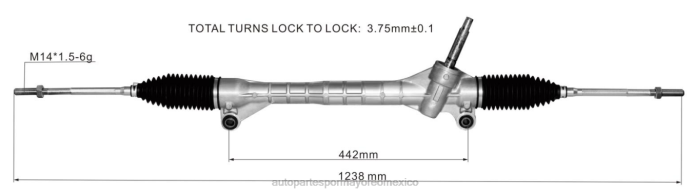 piezas de automóvil - cremallera de dirección asistida 15896770 19133700 19178077 22729249 231813 25917902 89060251 ZP2F2705 CHEVROLET