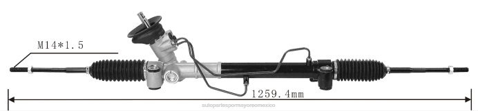 piezas de automóvil - cremallera de dirección asistida 95040656 7111766010 52048196 52101439 95040652 95040656 94767096 42505935 52134051 ZP2F2685 CHEVROLET