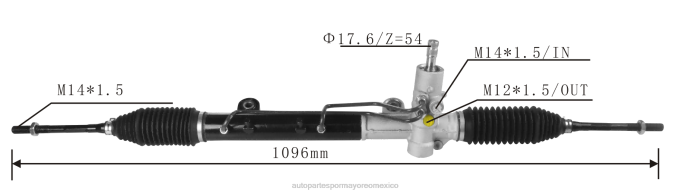 piezas de direccion automovil - cremallera de dirección asistida 46450678 51891679 51990934 16900162s 7892504024209 ZP2F2797 FIAT