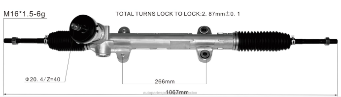 piezas de direccion automovil - cremallera de dirección asistida 56500-3z000 ZP2F2737 HYUNDAI/KIA