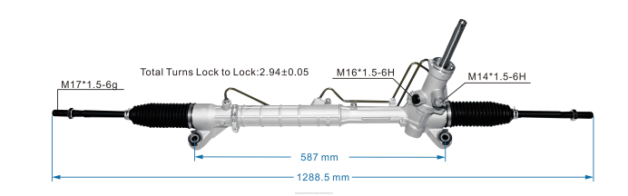 napa autopartes México - cremallera de dirección asistida bp4l-32-110 bp6l-32-110 cc29-32-110a bbl3-32-110a ZP2F2638 MAZDA