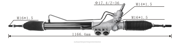 piezas de automóvil - Cremallera de dirección asistida 49001-ea000 49001-zp00a 49001-zp50a 49001-zg90a 49001-ea060 49001-3x12a 71702-06031 ZP2F2565 NISSAN