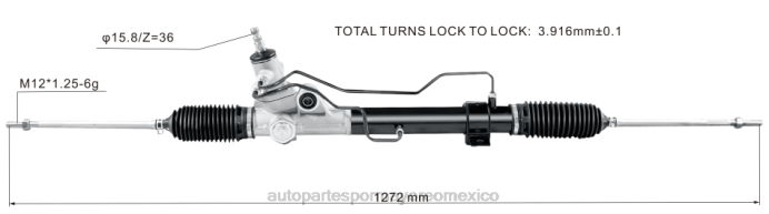 napa autopartes México - cremallera de dirección asistida 48500-61j01-000 ZP2F2618 SUZUKI