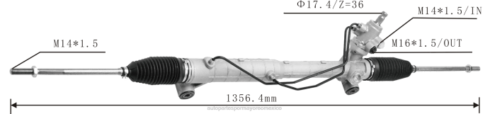 piezas de automóvil - cremallera de dirección asistida 48580-65j51 ZP2F2615 SUZUKI