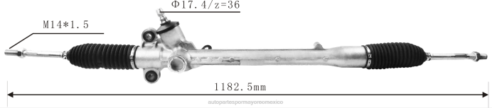 piezas de recambio automóvil - cremallera de dirección asistida 45500-bz012 45500-bz022 ZP2F2500 TOYOTA