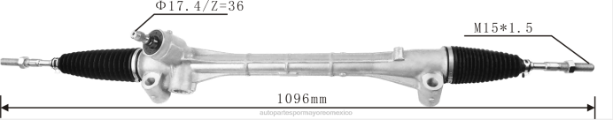 platino autopartes México - Cremallera de dirección asistida 45500-02130 45500-02300 45510-12390 ZP2F2439 TOYOTA