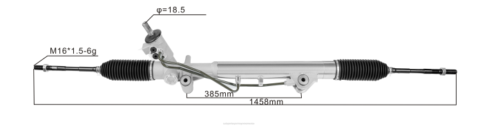 piezas de recambio automóvil - cremallera de dirección asistida 7c19-3200af-zc ZP2F2670 FORD