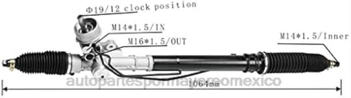 hutchinson autopartes México - cremallera de dirección asistida 4b1422066a ZP2F1476 VOLKSWAGEN